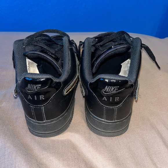 Black switchable swoosh Nike AF1 - Picture 6 of 6